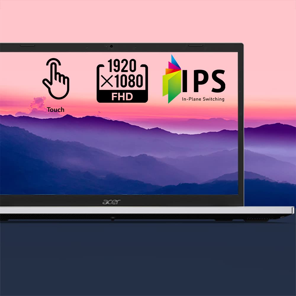 15.6" Full HD IPS Touch Laptop, AMD Ryzen 5, 16GB, 512GB SSD U107