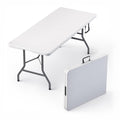 6 Feet Foldable Table with Steel Legs L436