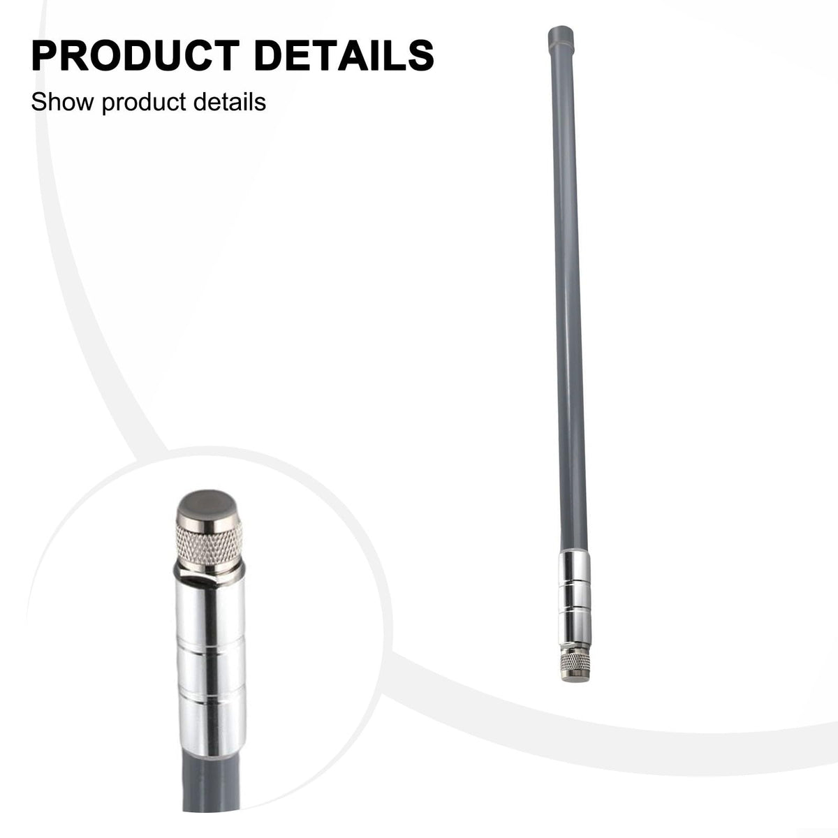 Fiberglass Antenna 5.8 DBi 868 MHz 915 MHz N Male Connectors K59056