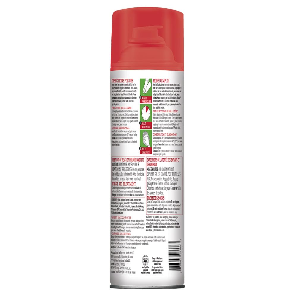 Cat Litter Box Cleaner Foam 17.5 oz 4 Pack P821889