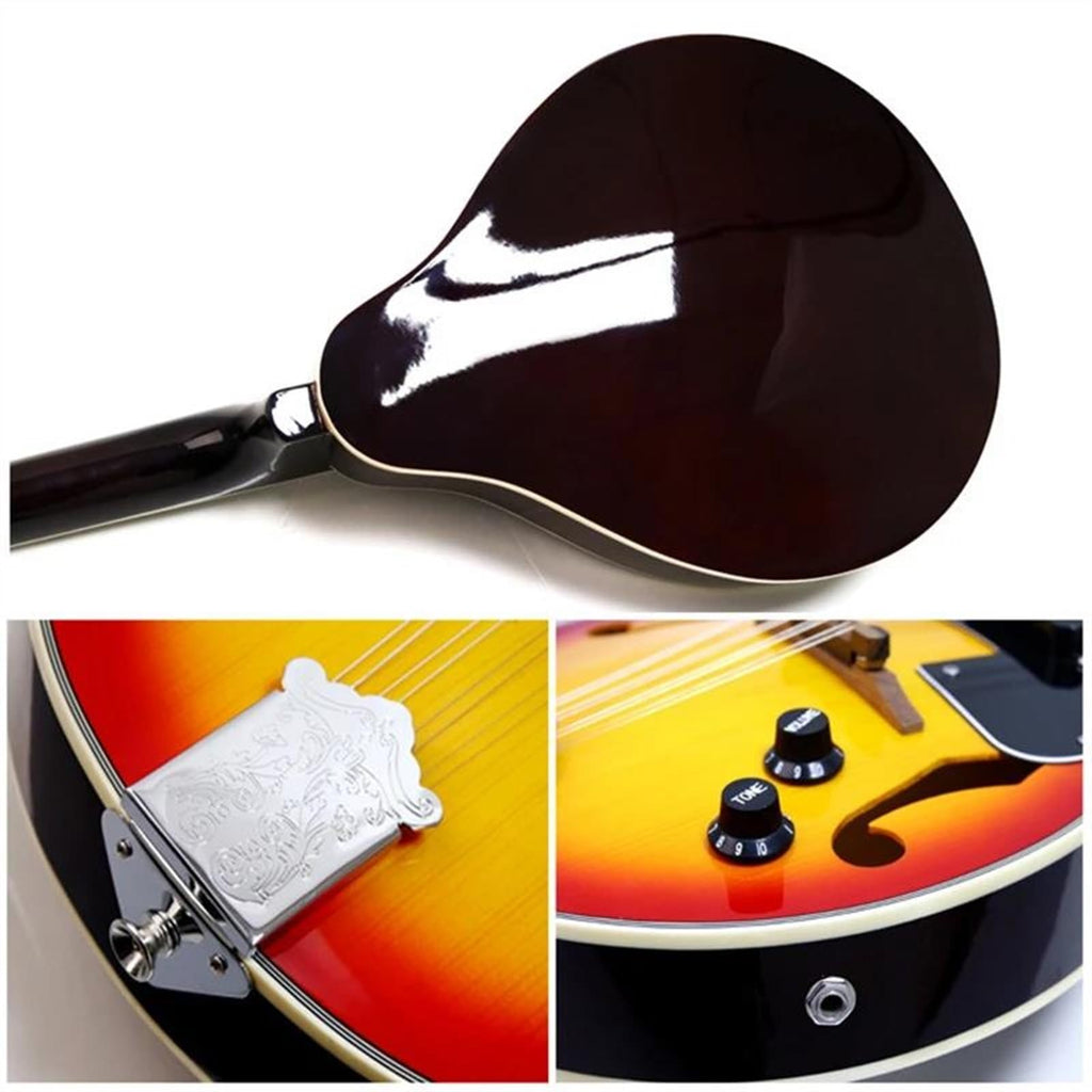 Spruce Acoustic Guitar 8 Strings Sunburst Mandolin P79813