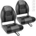 High Back Folding Waterproof Boat Seats 2 Pack N74412