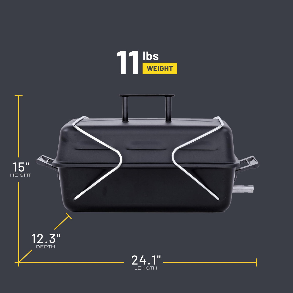 Portable 1-Burner Propane Gas Grill P18203