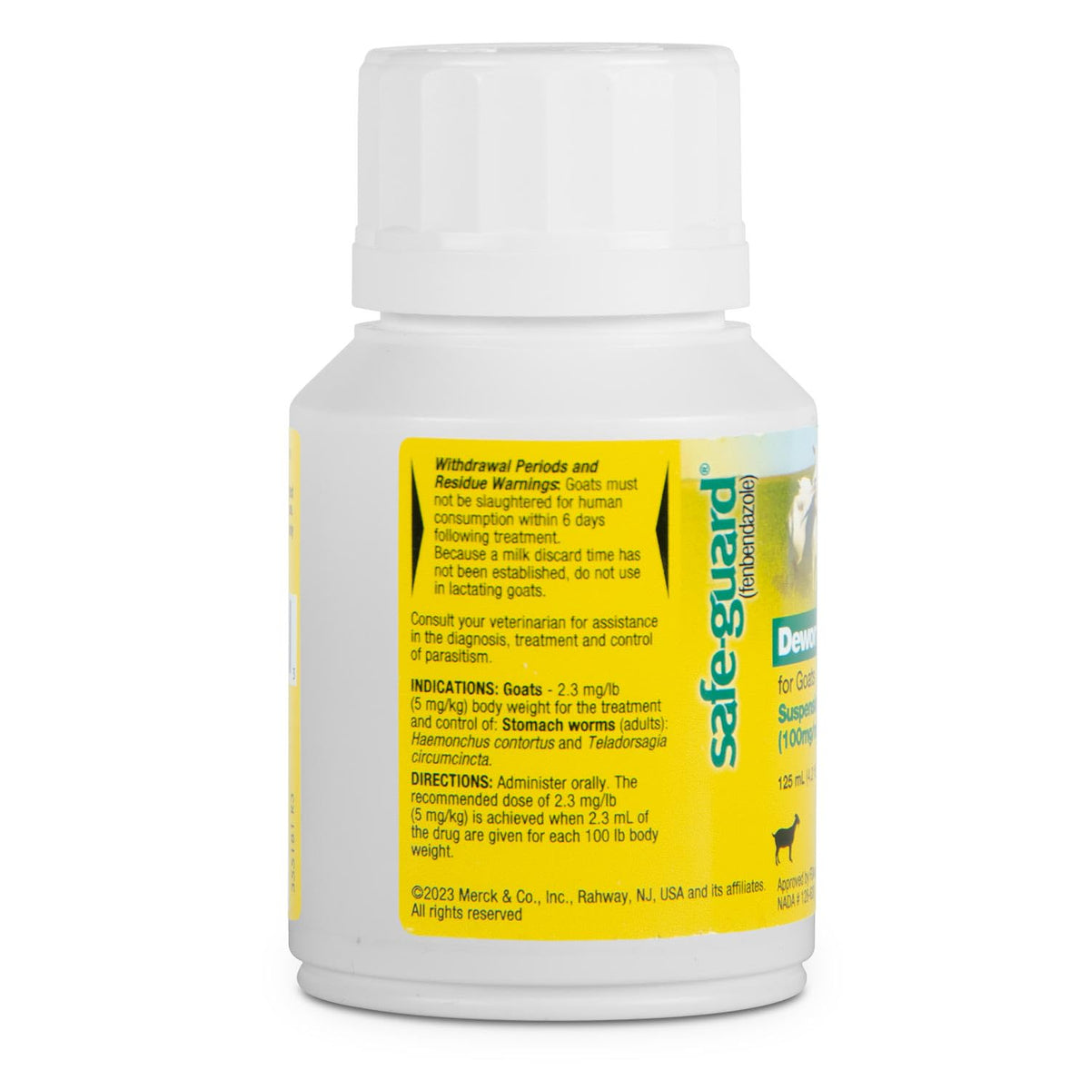 Fenbendazole Dewormer Liquid 125ml Y8900