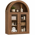 Wall Mount Medicine Cabinet with Glass Doors and Adjustable Shelves R3735