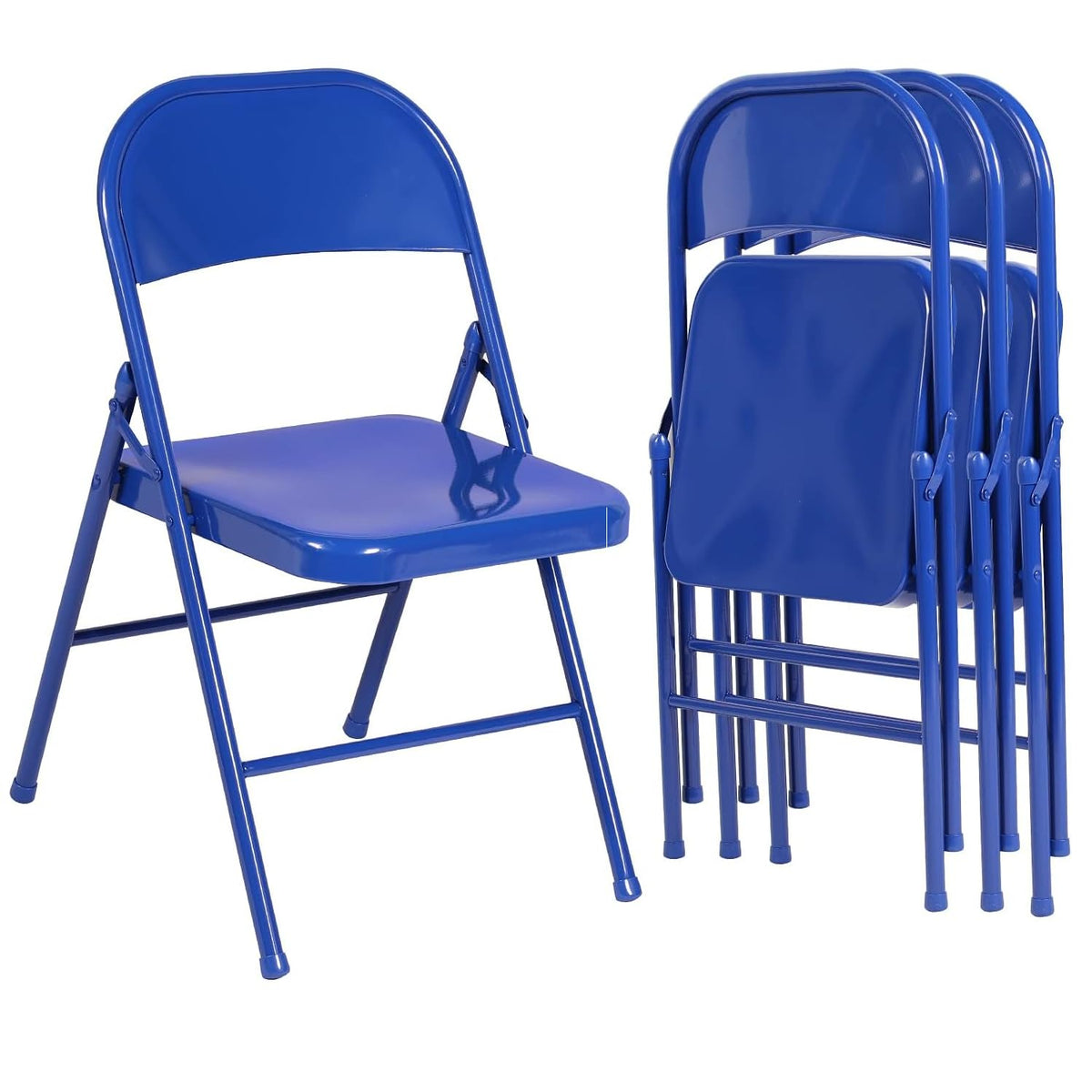 Metal Folding Chairs 4 Pack I8132