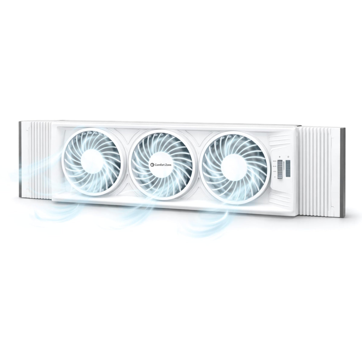 Triple Window Fan with 3-Speeds & Expandable Width B847636