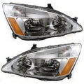 Headlight Set Left Right Clear Lens J205