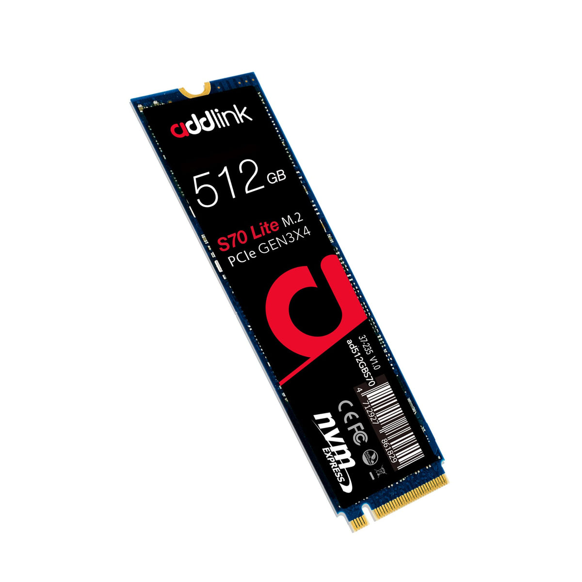 512GB M.2 2280 PCIe 3.0 NVMe Internal Solid State Drive Y112108