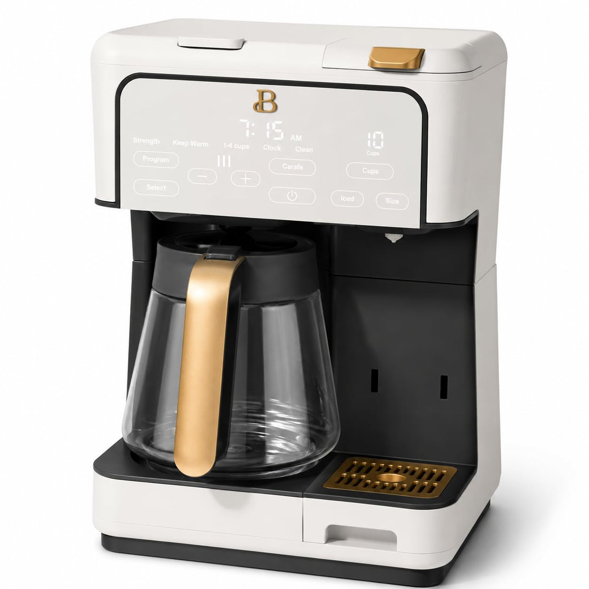 12-Cup Programmable Coffee Maker with Carafe G514216