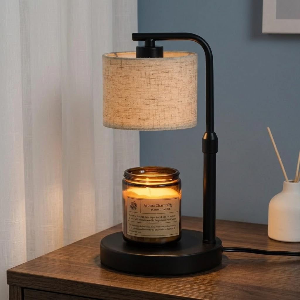 Beige Dimmable Candle Warmer Lamp I180