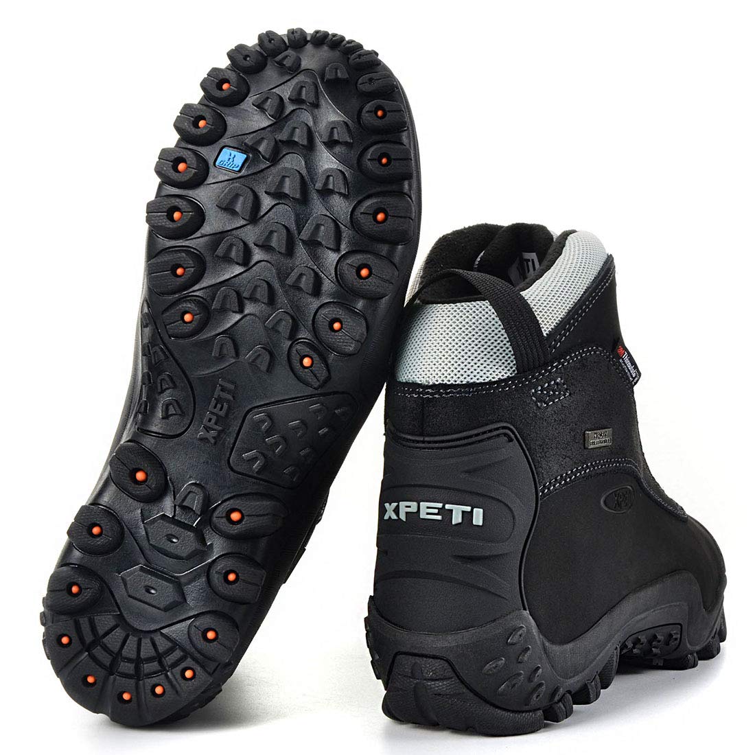 Men's Insulated Waterproof Winter Snow Boots T93678