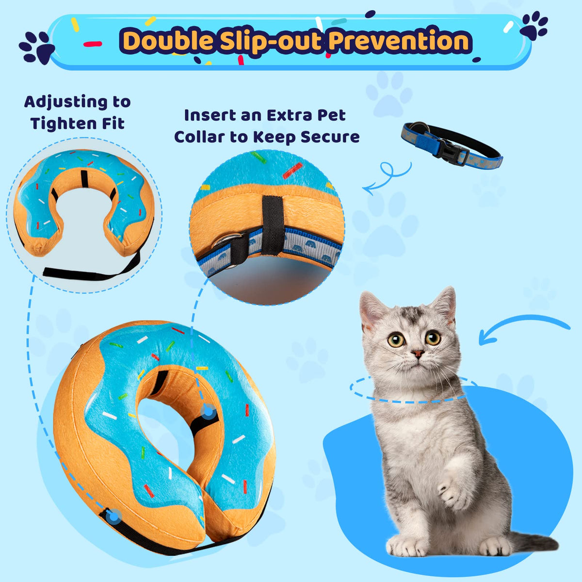 Inflatable Soft Dog Recovery Collar X5521
