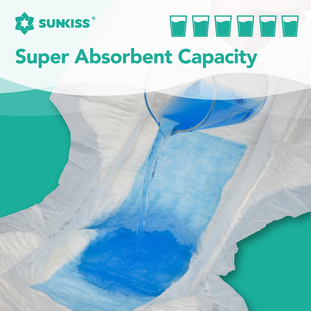 Adult Diapers L 15 Count & Overnight Adult Diapers L 12 Count G373