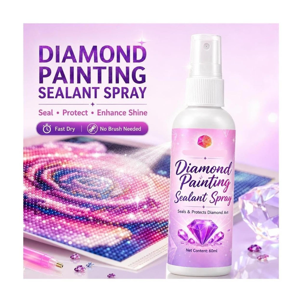 Diamond Painting Sealant Spray 4 Pack Q151