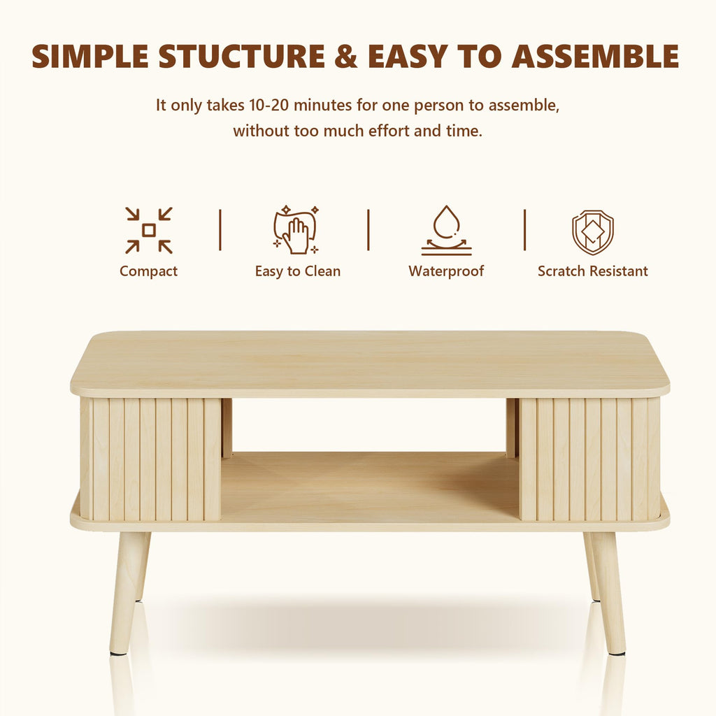 Coffee Table with Storage L820945