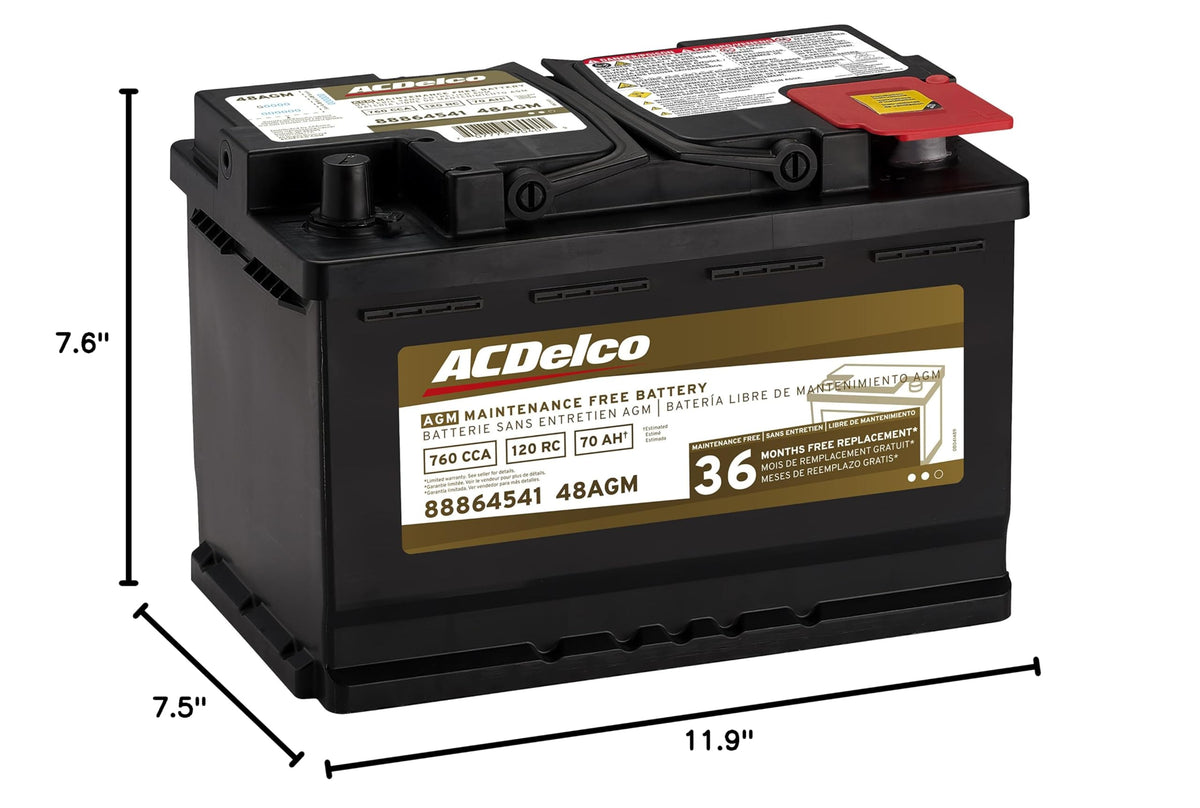 AGM BCI Group 48 Battery P1976
