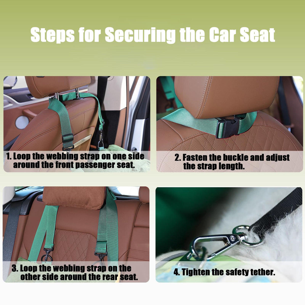 2-in-1 Dog Car Seat M62216