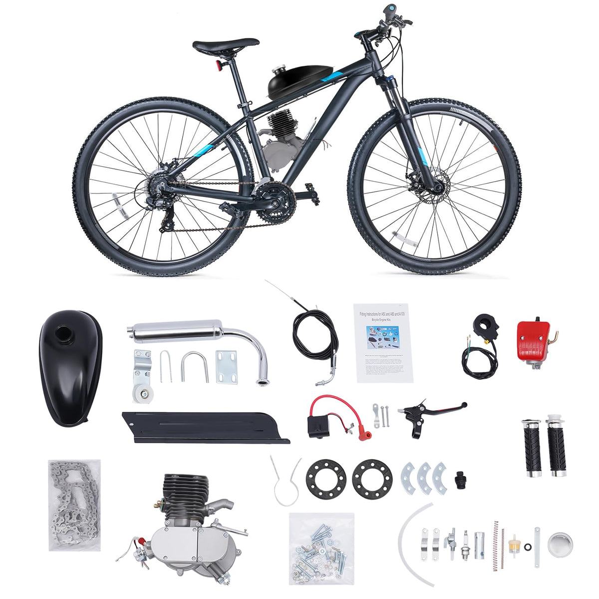 2 Stroke Bike Engine Kit with 36 Tooth Sprocket G459
