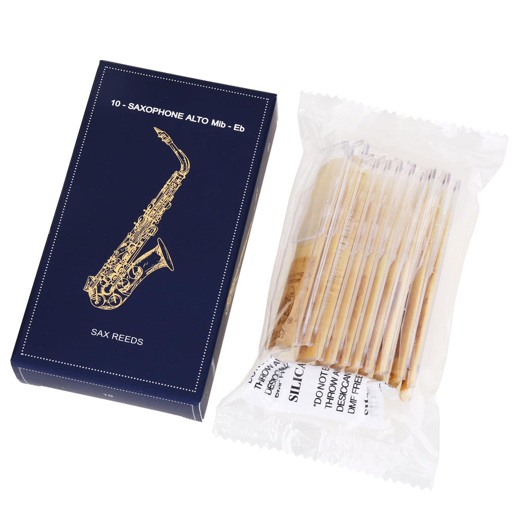 Alto Saxophone Reeds Strength 2.5 Natural Cane 10-Pack R944564