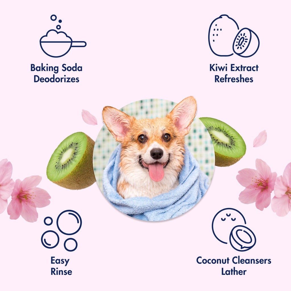 Deodorizing Dog Shampoo Kiwi Blossom 20 Fl Oz R68327