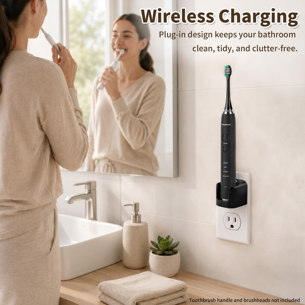 2 Pack Toothbrush Wall Charger H602