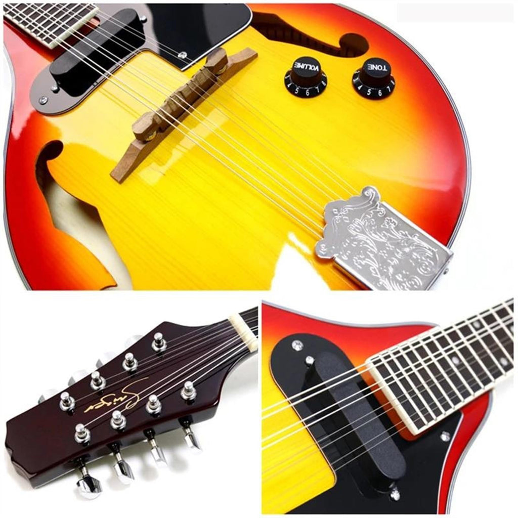 Spruce Acoustic Guitar 8 Strings Sunburst Mandolin P79813