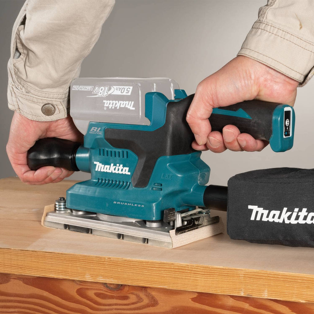 18V Brushless Cordless 1/3 Sheet Finishing Sander V3372
