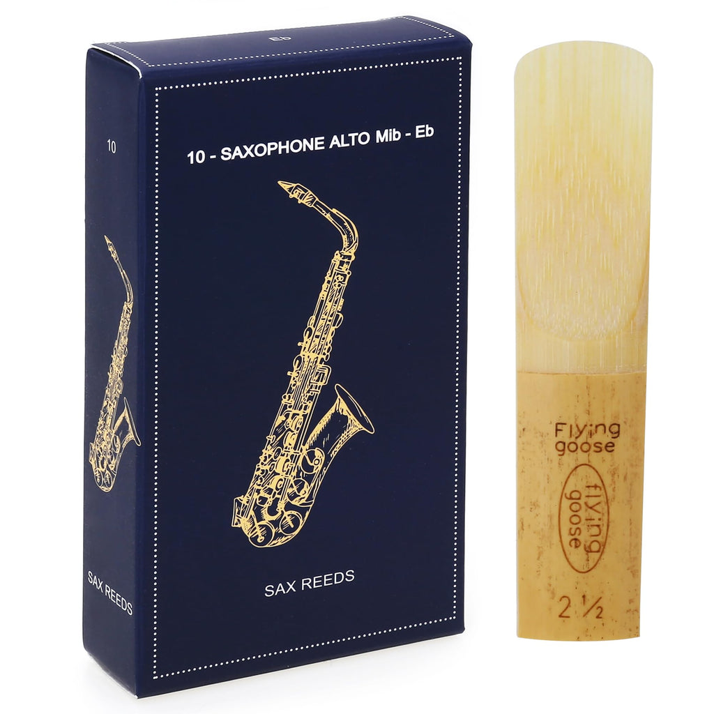 Alto Saxophone Reeds Strength 2.5 Natural Cane 10-Pack R944564
