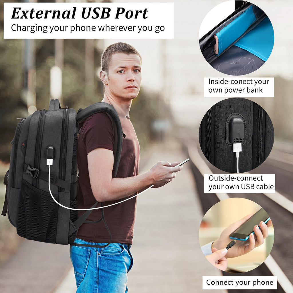 17 inch Travel Laptop Backpack B562306