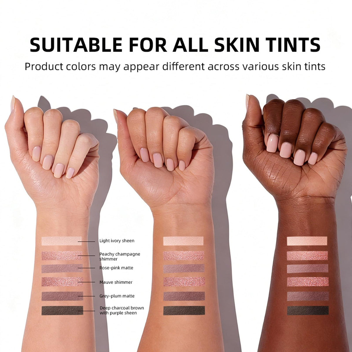 Mini 6 Color Matte & Shimmer Eyeshadow Palette Z418