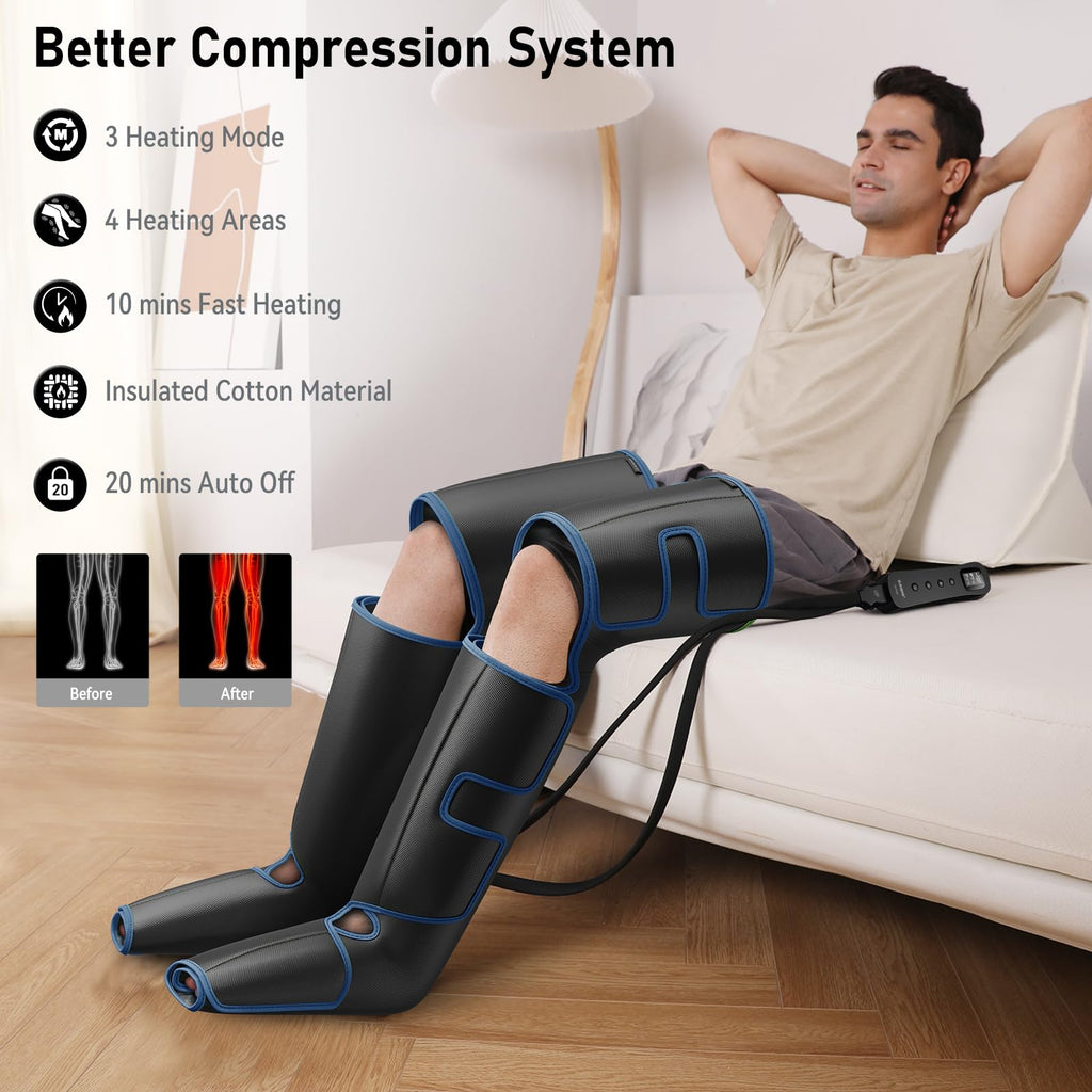 Leg Massager with Heat and Compression R86578