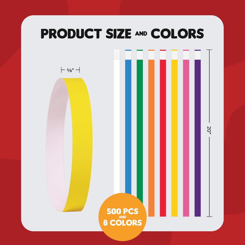 20 Inch 500 Count Waterproof Writable Tear-Resistant Pet ID Collars R499566