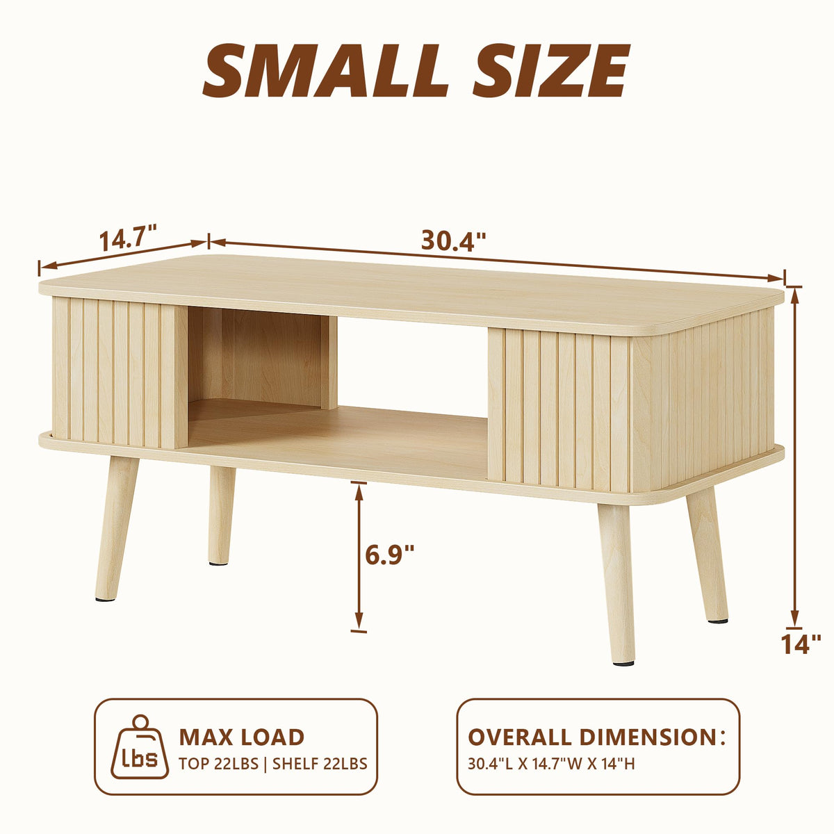 Coffee Table with Storage L820945