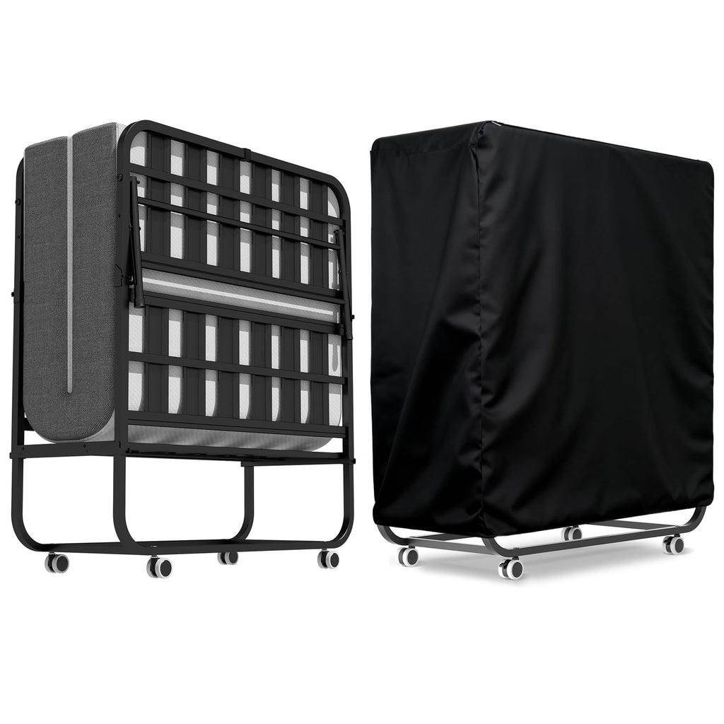 75"x38" Folding Bed with Mattress S610042