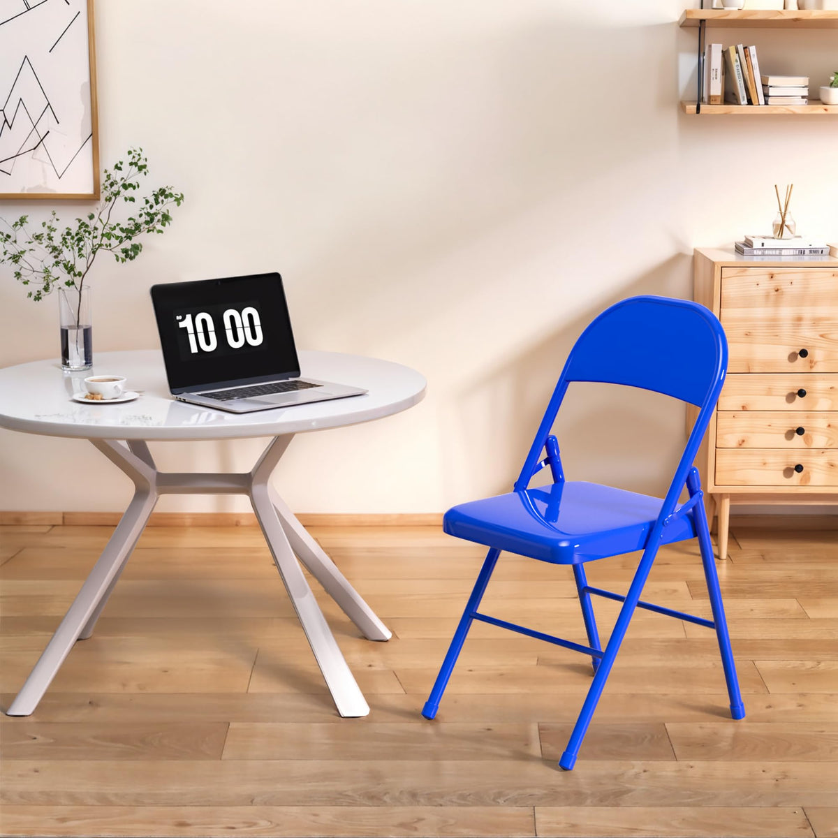 Metal Folding Chairs 4 Pack I8132