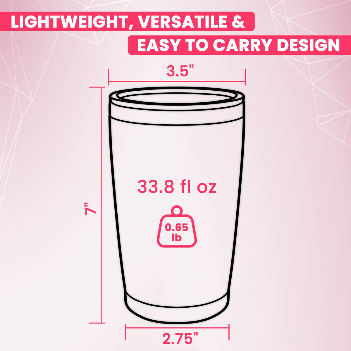 20 oz Stainless Steel Insulated Tumbler with Leak Proof Lid Q477