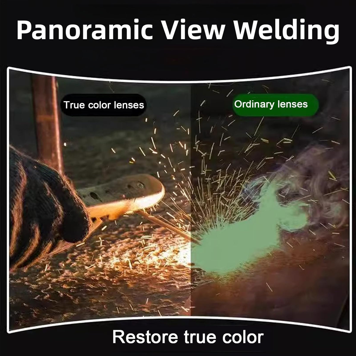 Welding Helmet Auto Darkening Anti-glare Welder Mask Z16155