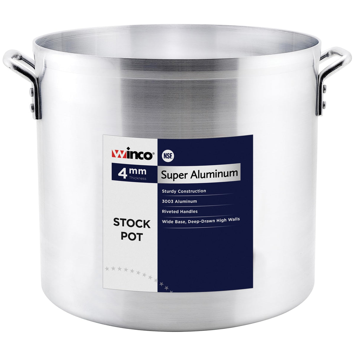 60-Quart Aluminum Stock Pot A38738