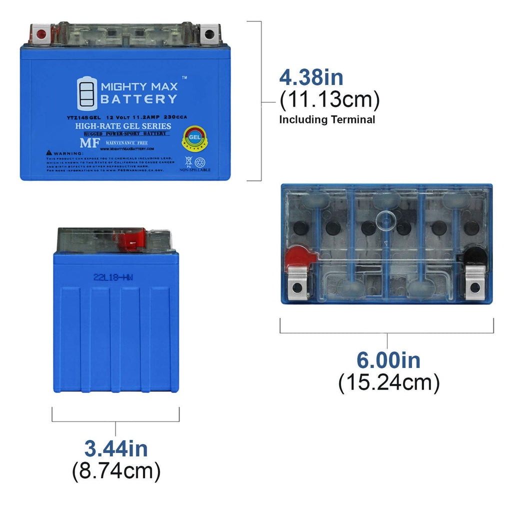12V 11.2Ah GEL Battery O46285