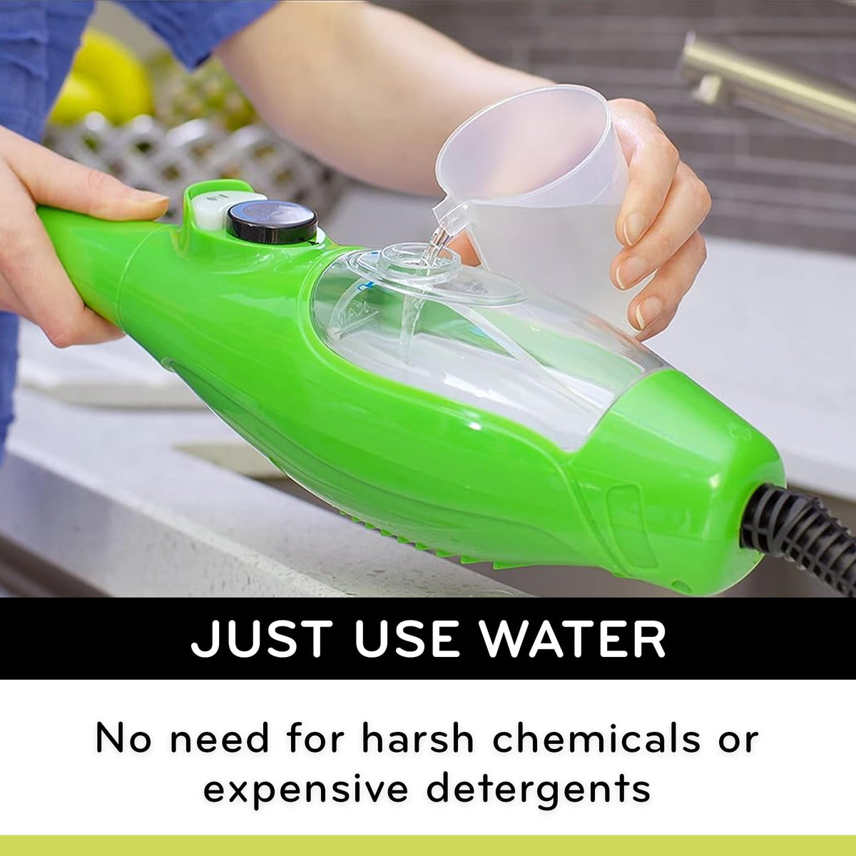 5-in-1 Steam Mop and Handheld Steam Cleaner F5426