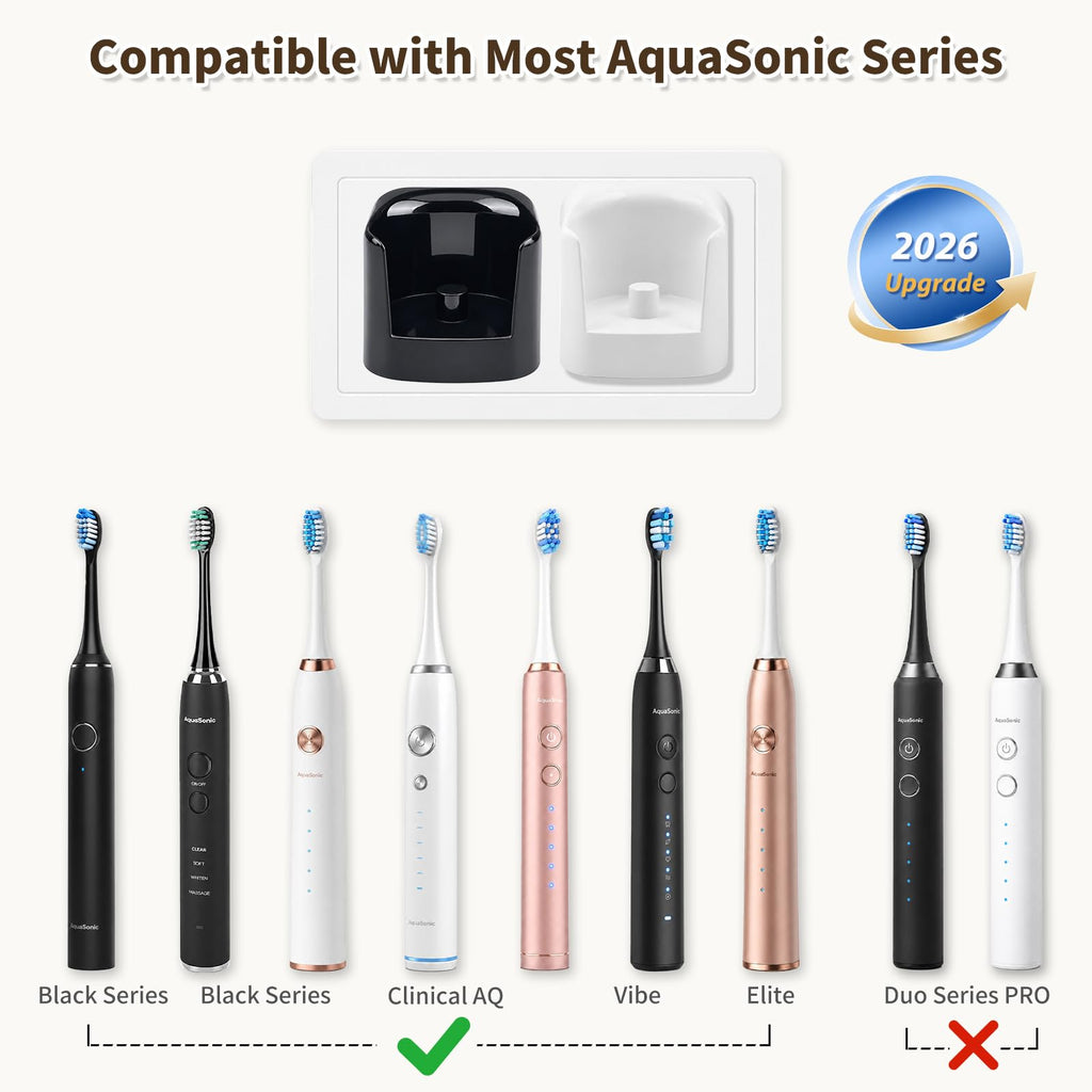 2 Pack Toothbrush Wall Charger H602