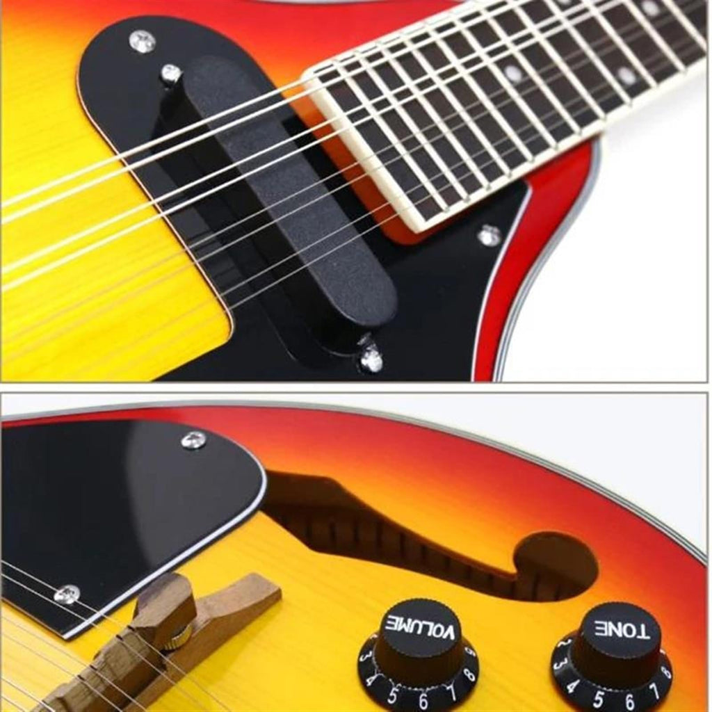 Spruce Acoustic Guitar 8 Strings Sunburst Mandolin P79813