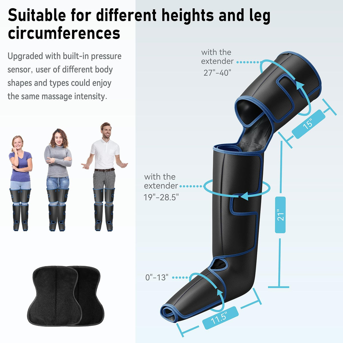 Leg Massager with Heat and Compression R86578