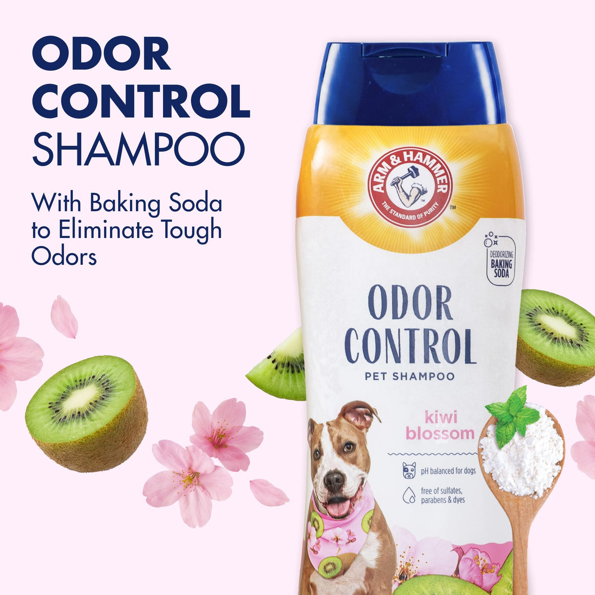 Deodorizing Dog Shampoo Kiwi Blossom 20 Fl Oz R68327