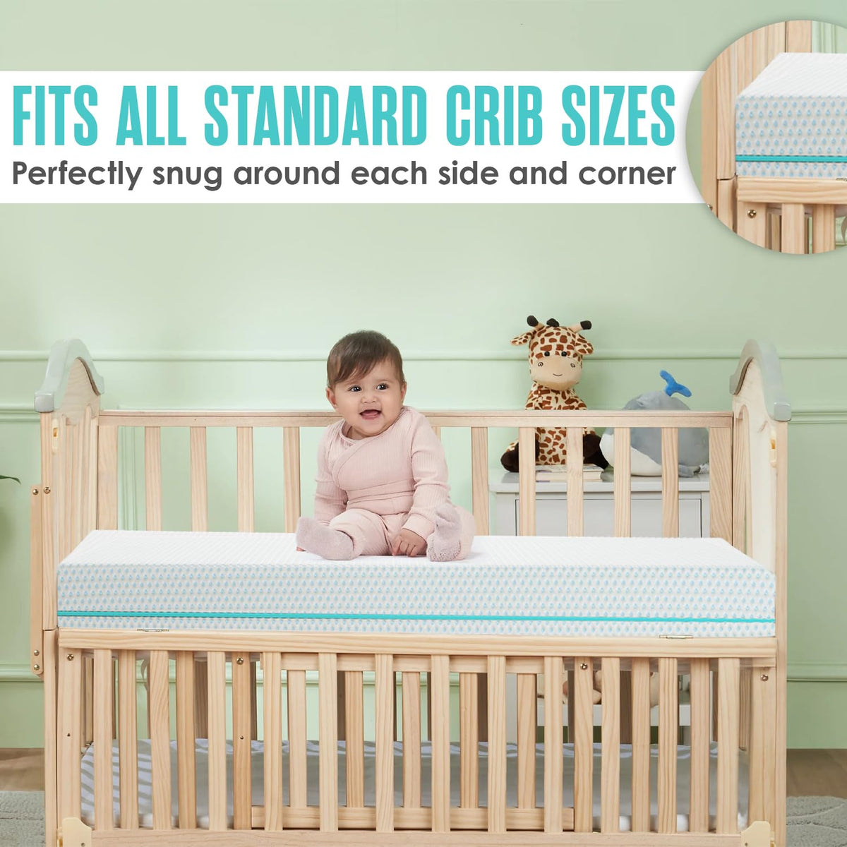 6” Crib Toddler Bed Mattress T52338