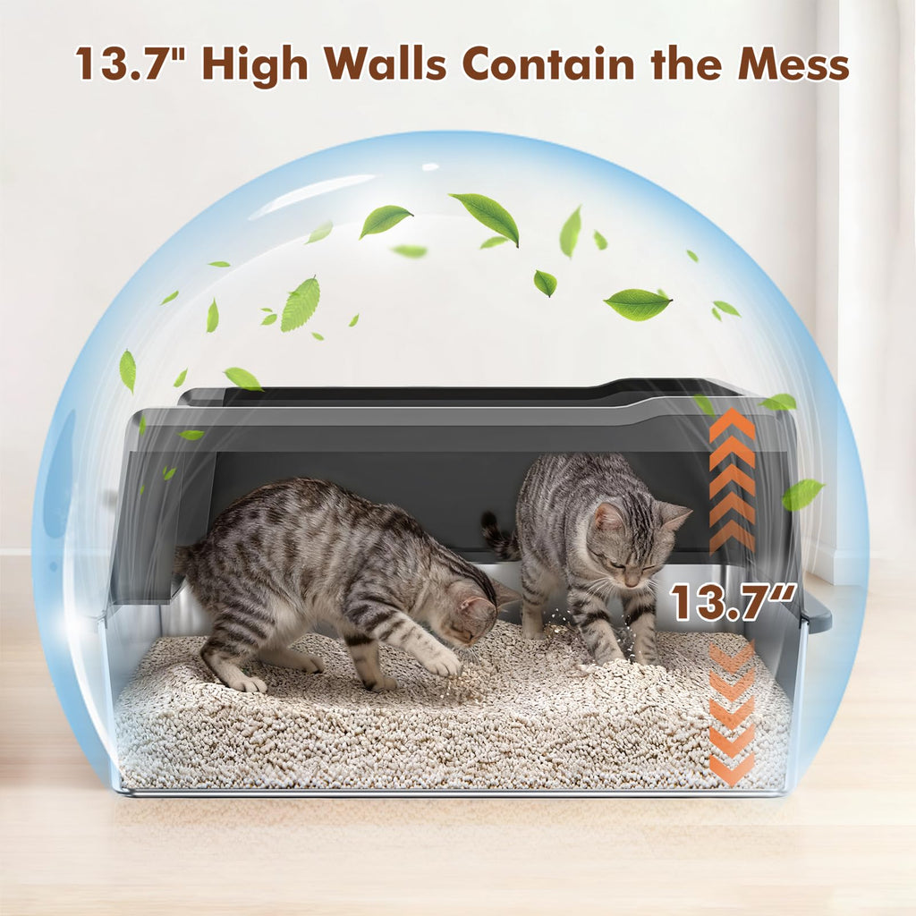 Extra Large Stainless Steel Litter Box V39999