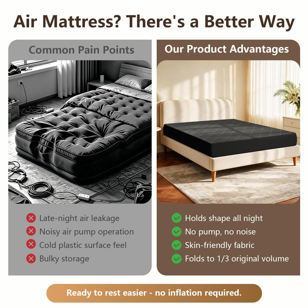 6 Inch Full Trifold Mattress U5819