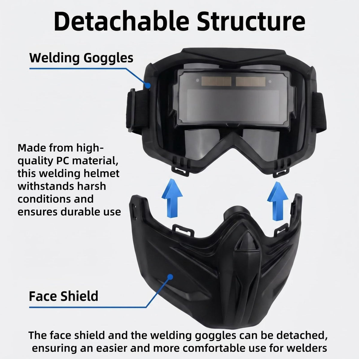 Welding Helmet Auto Darkening Anti-glare Welder Mask Z16155