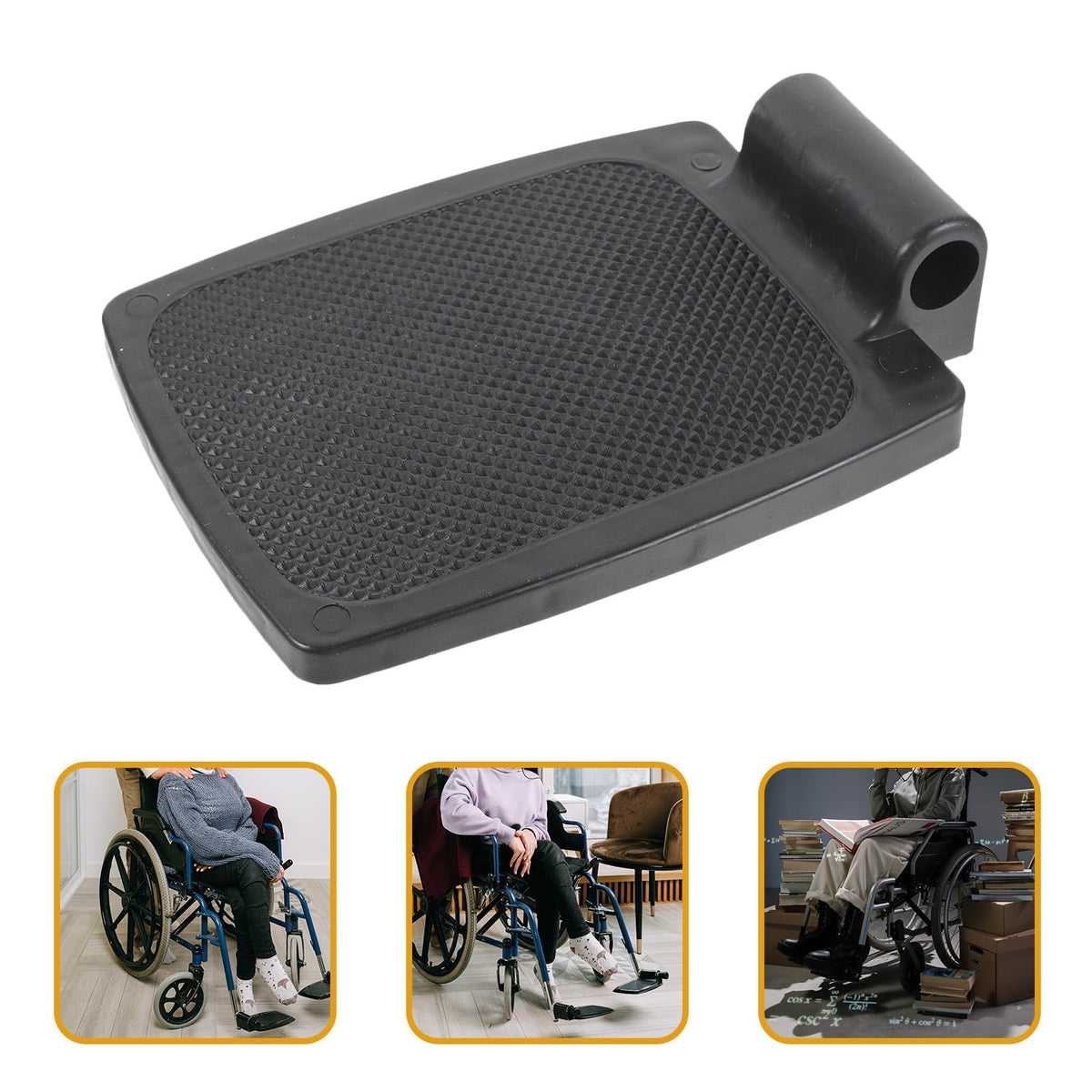 Plastic Wheelchair Footrest 1 Pair J416